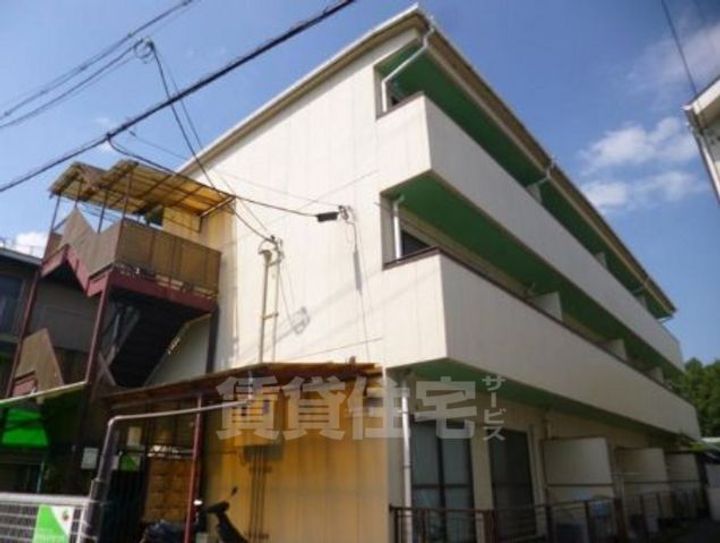 京都府京都市伏見区久我石原町の賃貸アパートの外観