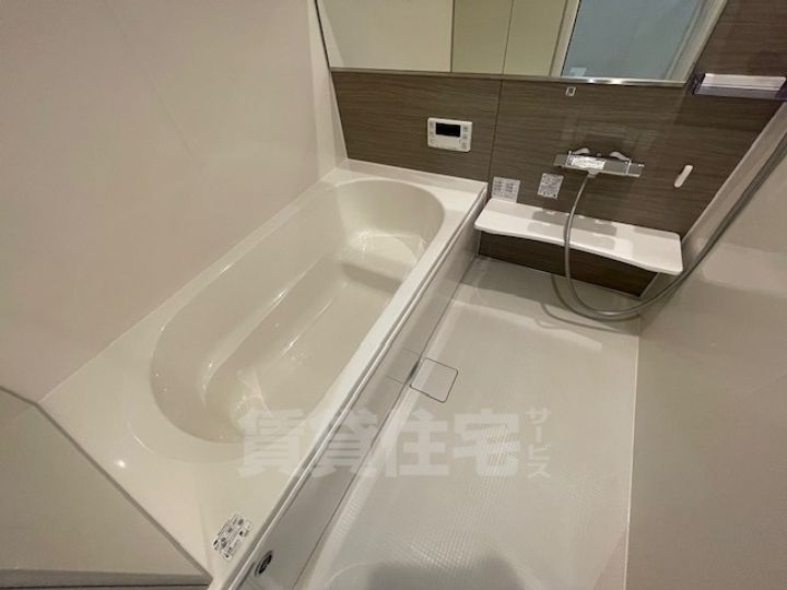 大阪府高槻市下田部町1丁目の賃貸アパートの風呂