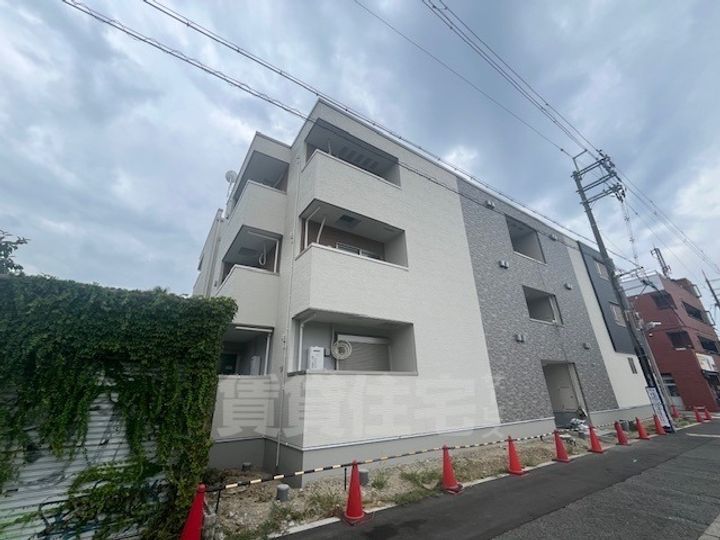 大阪府堺市西区上野芝町4丁の賃貸アパートの外観