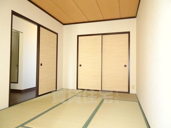 ウエストヒルB棟の寝室