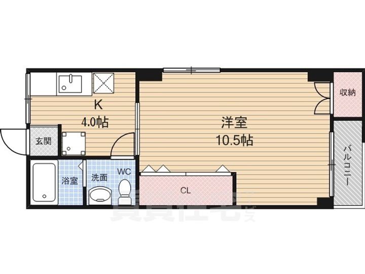 ハイツサンモアの間取り