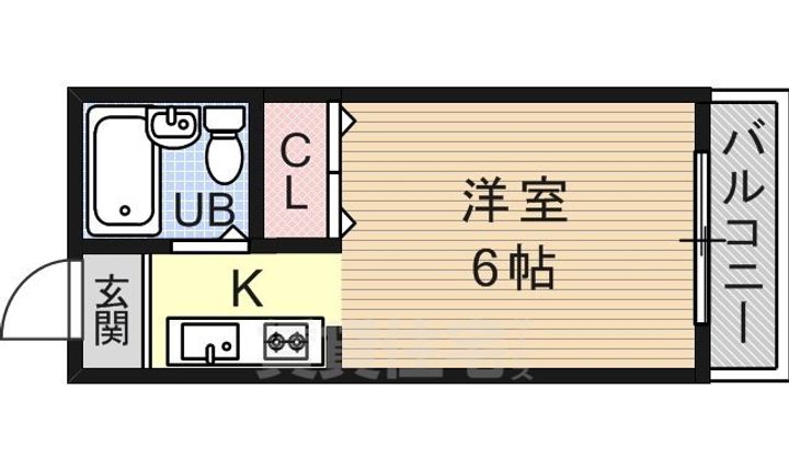 カーサブランカ3の間取り