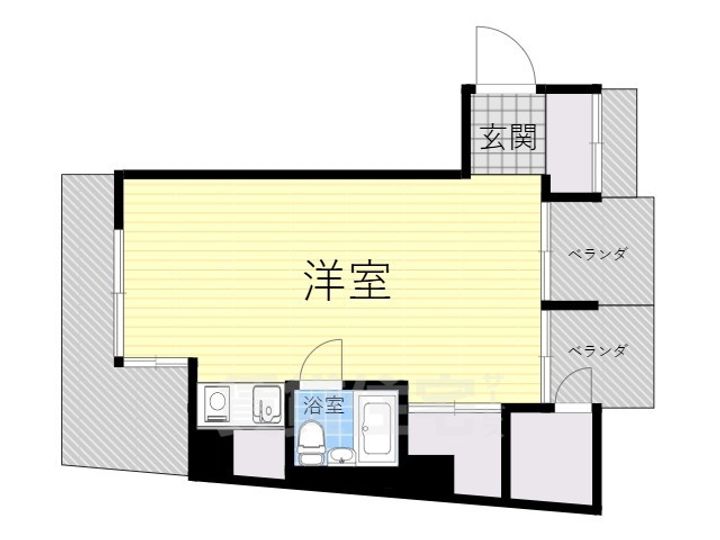 坂口ポートハイツの間取り
