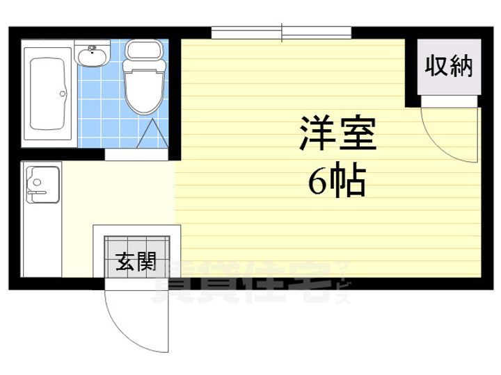 宮山ハイツ222の間取り
