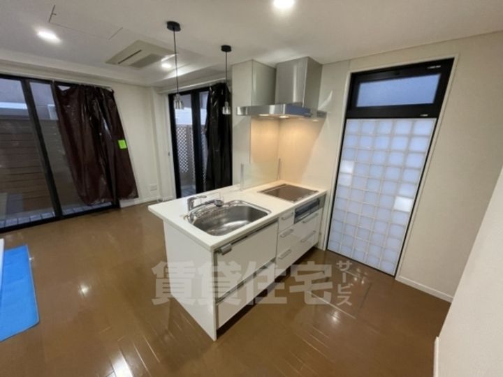 大阪府堺市東区野尻町の賃貸マンションの居間