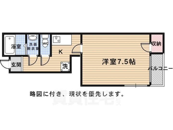 グレース北野の間取り