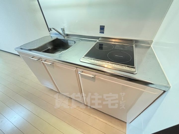 大阪府大阪市住吉区杉本2丁目の賃貸アパートのキッチン