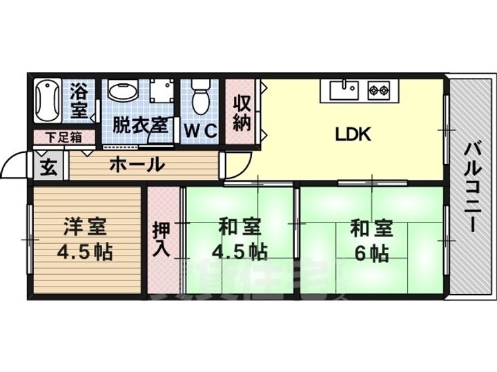 メゾン西川の間取り