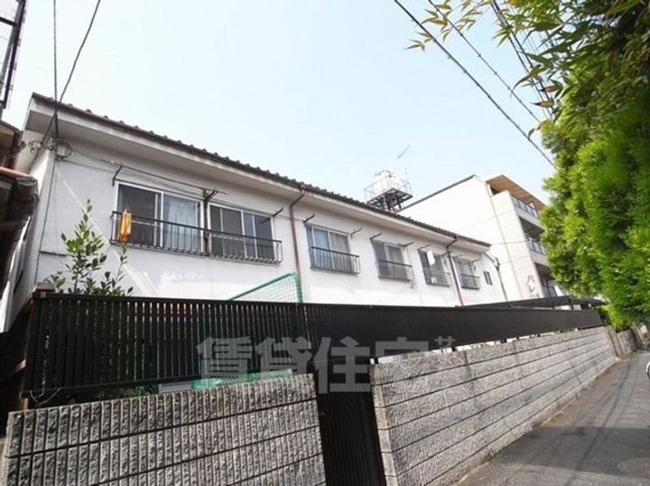 京都府京都市左京区山端川原町の賃貸アパートの外観