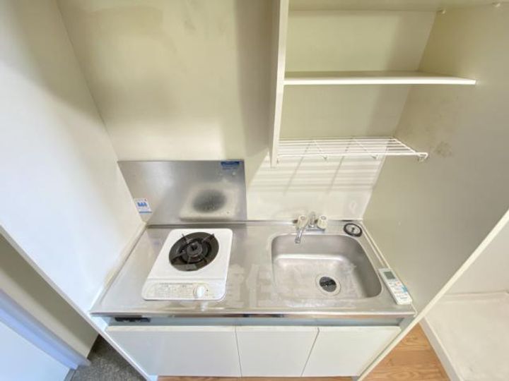 大阪府大阪市住吉区山之内3丁目の賃貸マンションのキッチン