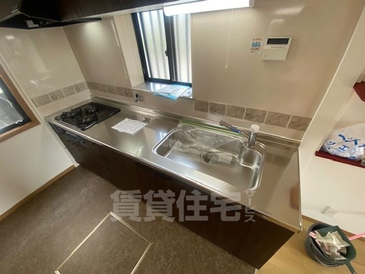 京都府京都市南区久世上久世町(一戸建)の賃貸物件のキッチン