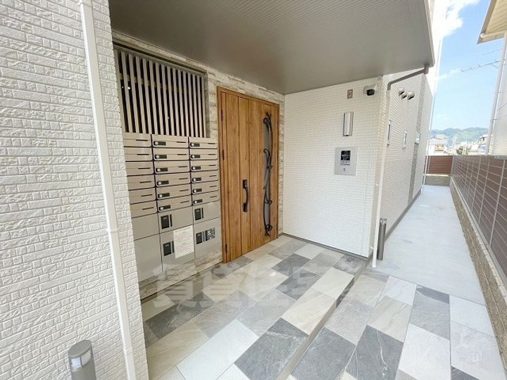 クリエオーレ大正の玄関