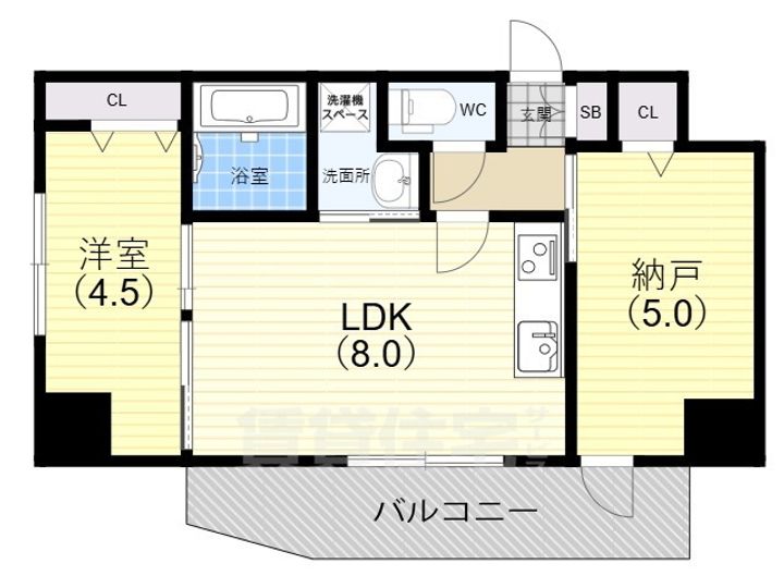 SDグランツ新神戸ステーションフロント603の間取り