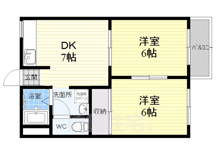 小林ハイツの間取り