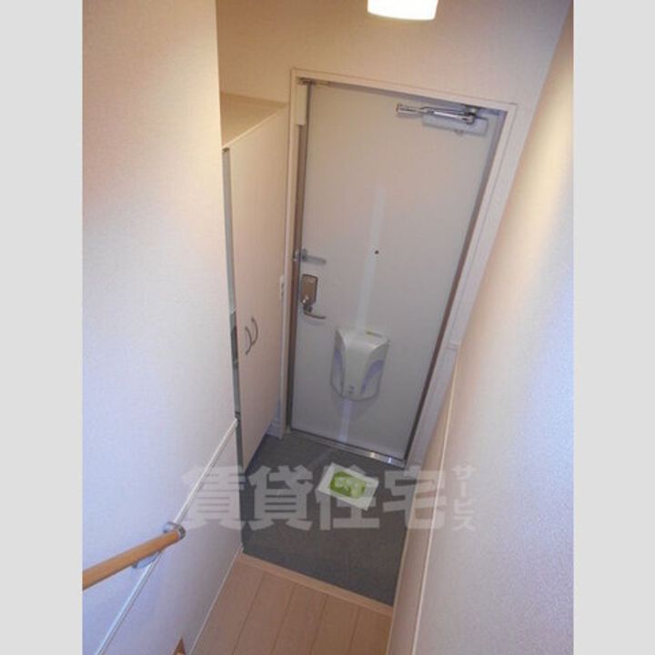 ヴィラ 宿跡の玄関