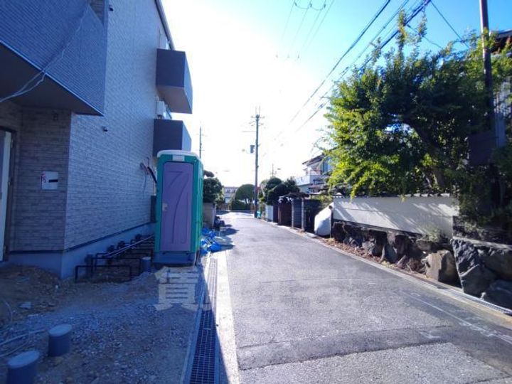 大阪府茨木市三島町の賃貸アパートの地図