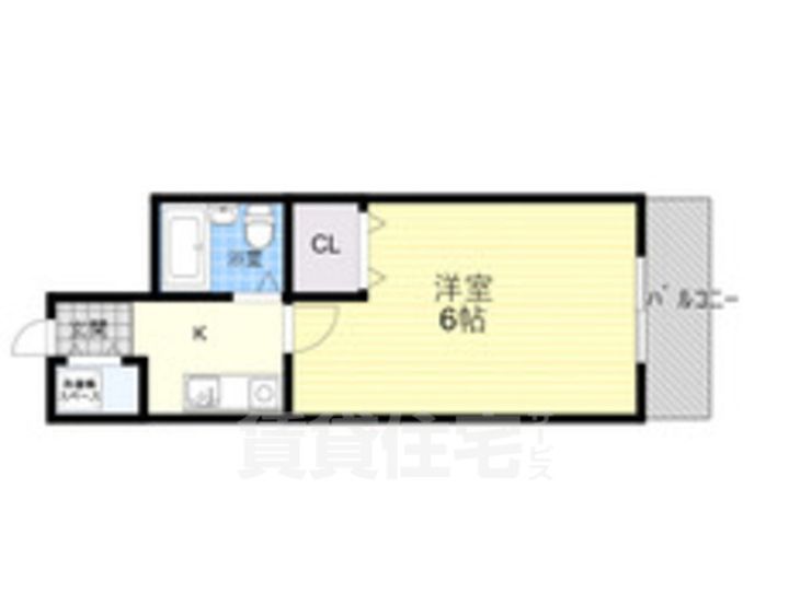 ecoflats西宮北口の間取り