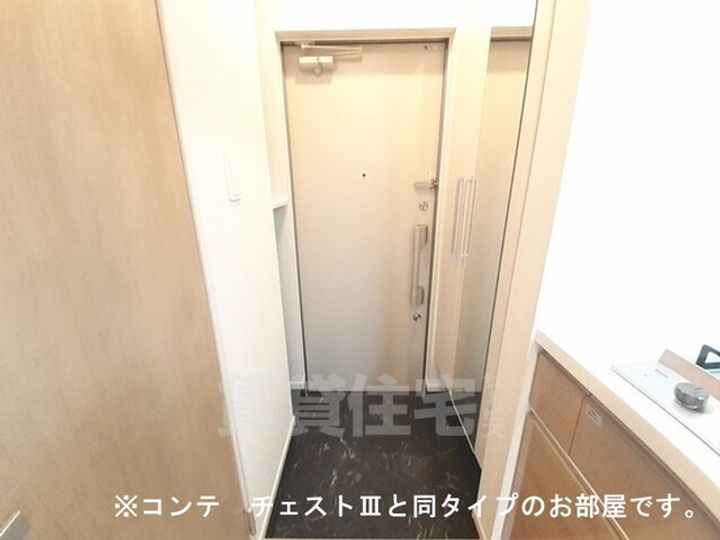 ジュネス エアリーの玄関