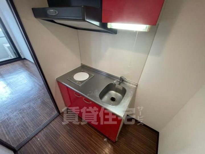 大阪府大阪市都島区中野町1丁目の賃貸マンションのキッチン