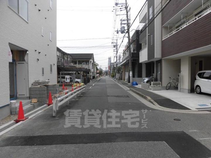 大阪府豊中市服部寿町1丁目の賃貸アパートの周辺