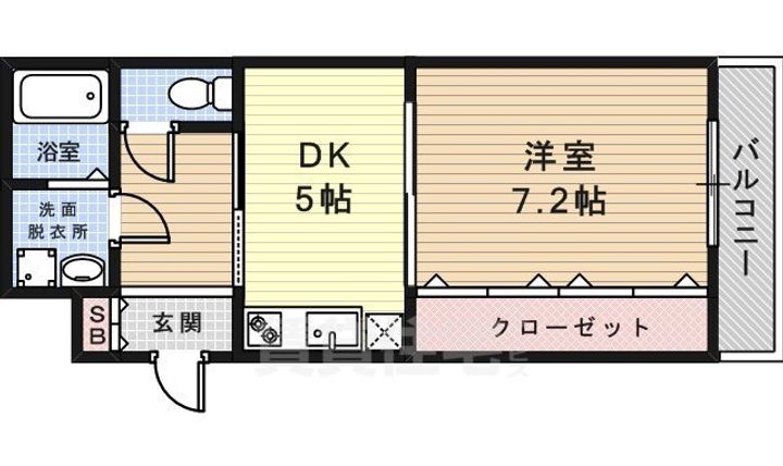 プロスパー尼崎の間取り
