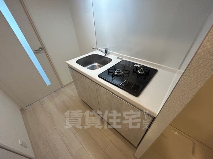 大阪府大阪市都島区都島北通1丁目の賃貸マンションのキッチン