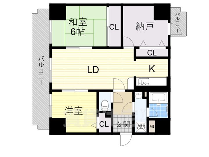 マノワールコトンの間取り