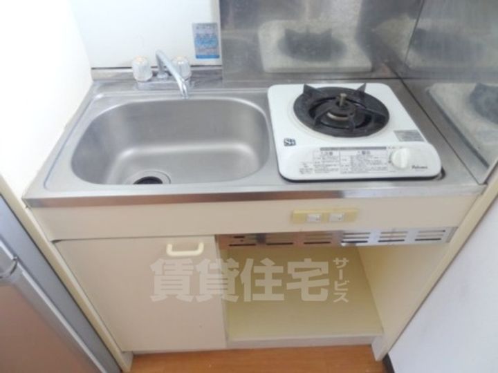 大阪府摂津市庄屋1丁目の賃貸マンションのキッチン