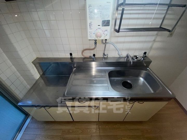 大阪府大阪市城東区関目3丁目の賃貸マンションのキッチン