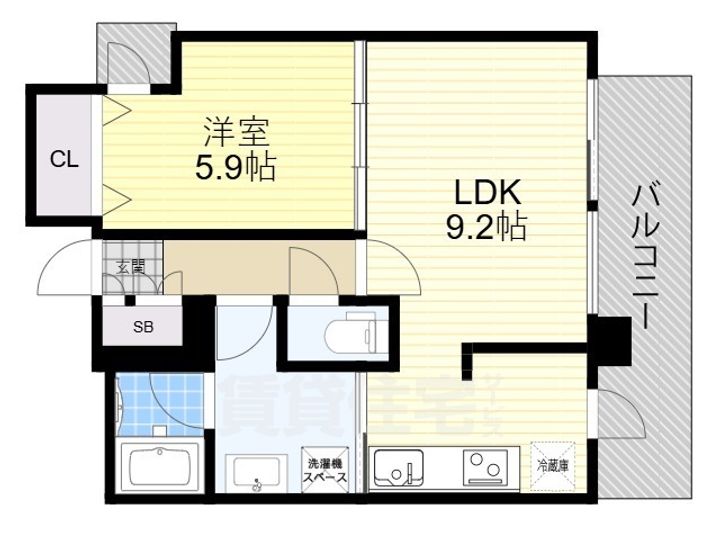 MT FLATSの間取り