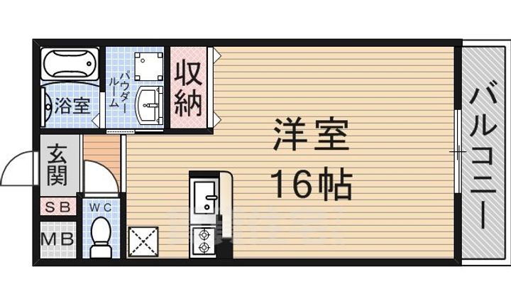 テュールコワーズの間取り