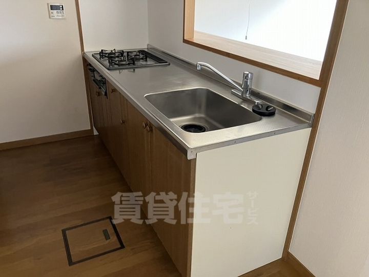 愛知県名古屋市千種区新西1丁目の賃貸マンションのキッチン