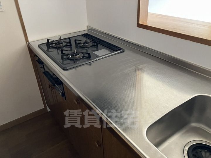 愛知県名古屋市千種区新西1丁目の賃貸マンションのキッチン