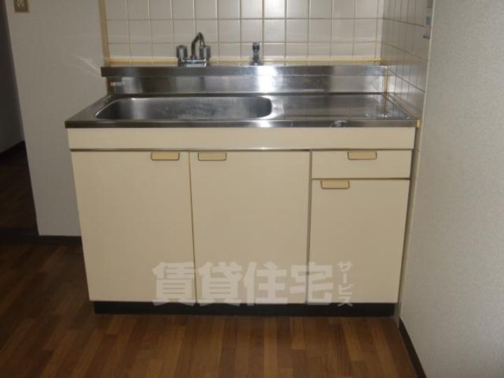 大阪府大阪市西淀川区野里1丁目の賃貸マンションのキッチン