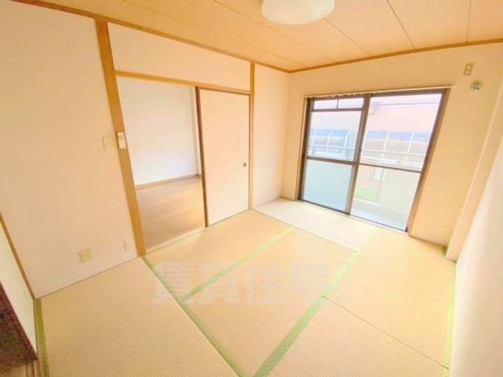 マンションカワハラの寝室