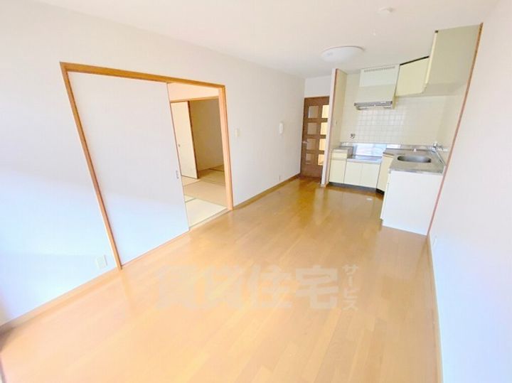マンションカワハラの居間