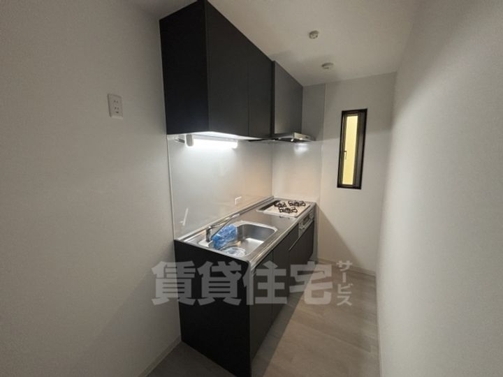 門口町新築賃貸アパートのキッチン