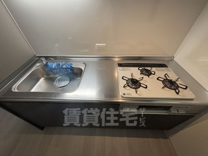 門口町新築賃貸アパートのキッチン