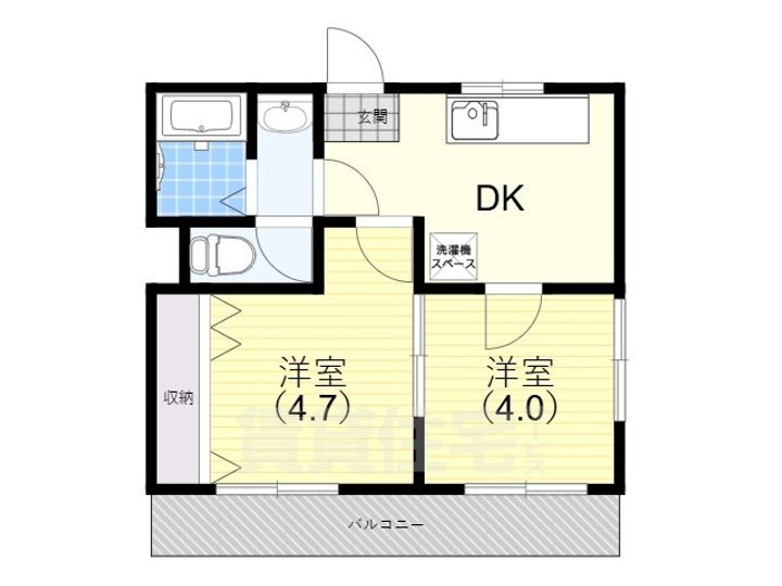 高島グリーンハイツの間取り