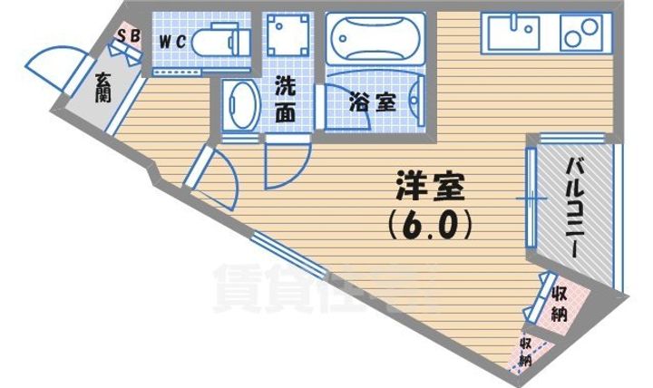 ソリューション甲子園の間取り