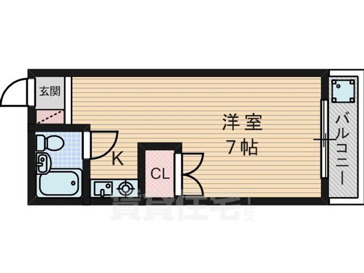 アークヒルズ桃山の間取り