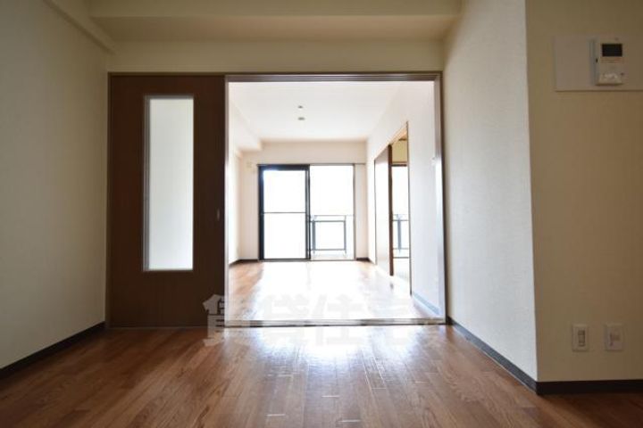 大阪府堺市堺区東雲西町2丁の賃貸マンションの居間