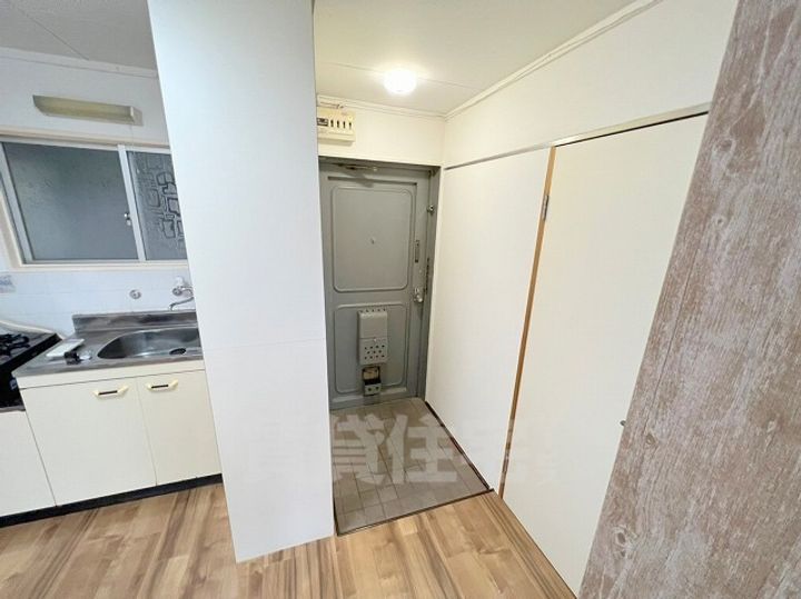 アクアハイツの玄関