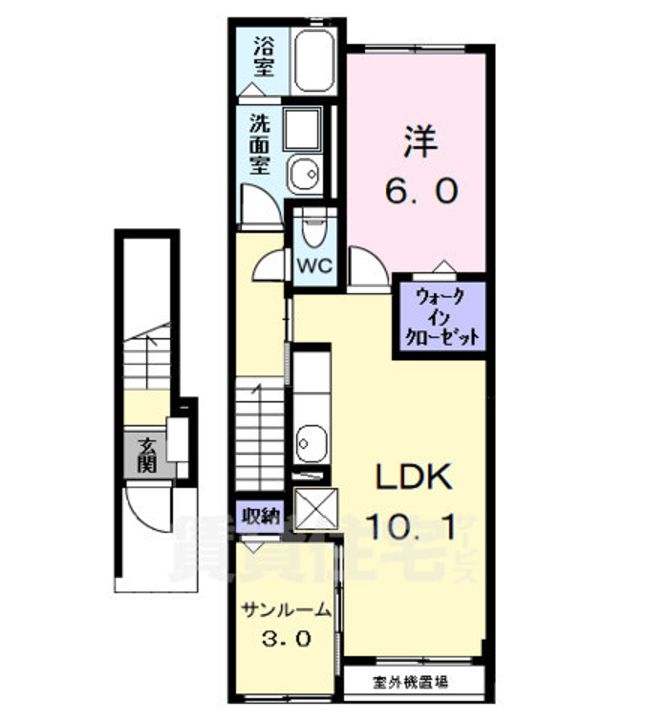 セリーナの間取り