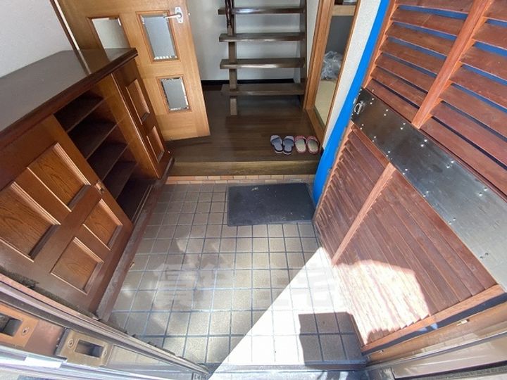 奈良県奈良市川上町(一戸建)の賃貸物件の玄関