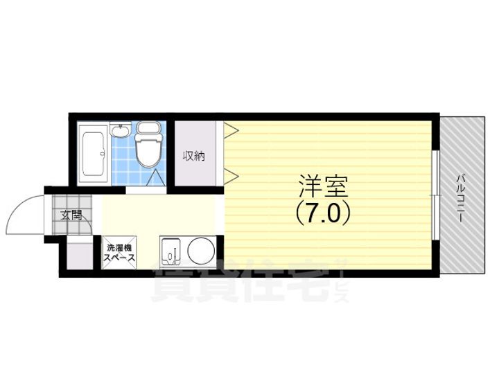 ヒルバレー妙法寺駅前の間取り