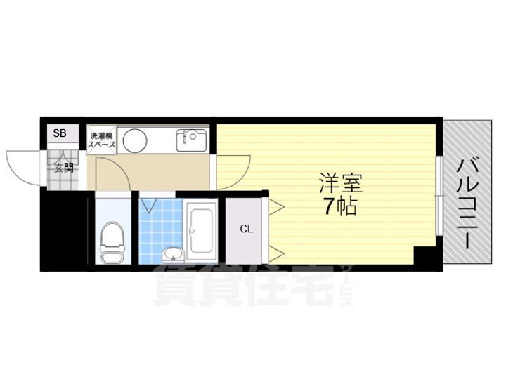ティオ呉羽の間取り