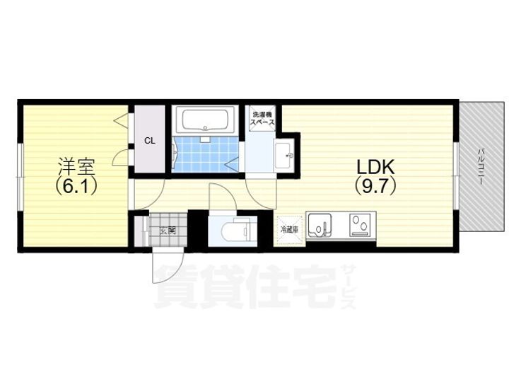 Pista神戸板宿の間取り