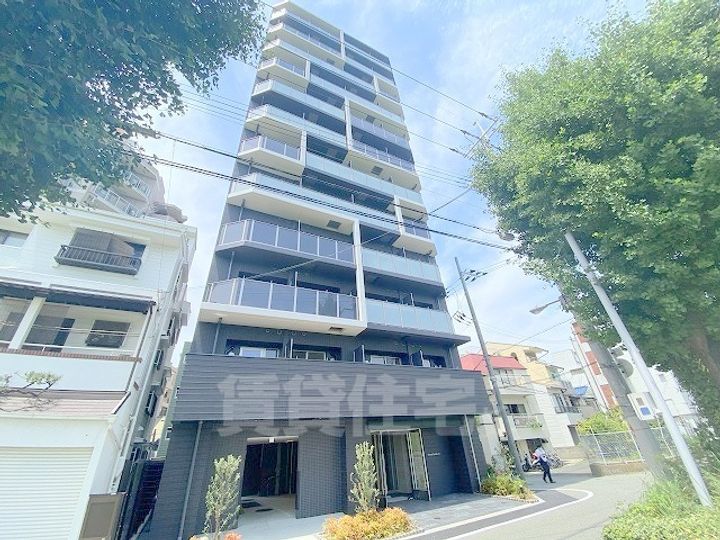 グランカリテ北大阪リヴィエの外観