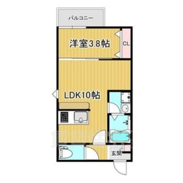LECOCON中川2の間取り